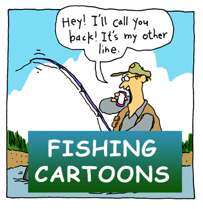 Fishing cartoons