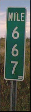 Highway 2 mile 667