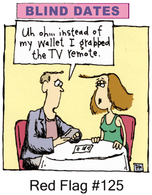 Blind date cartoons